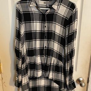 Ruffled flannel